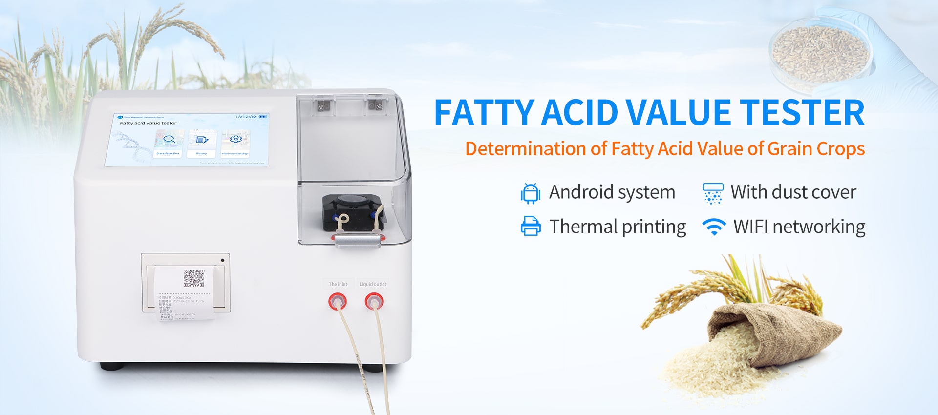 Fatty acid value tester